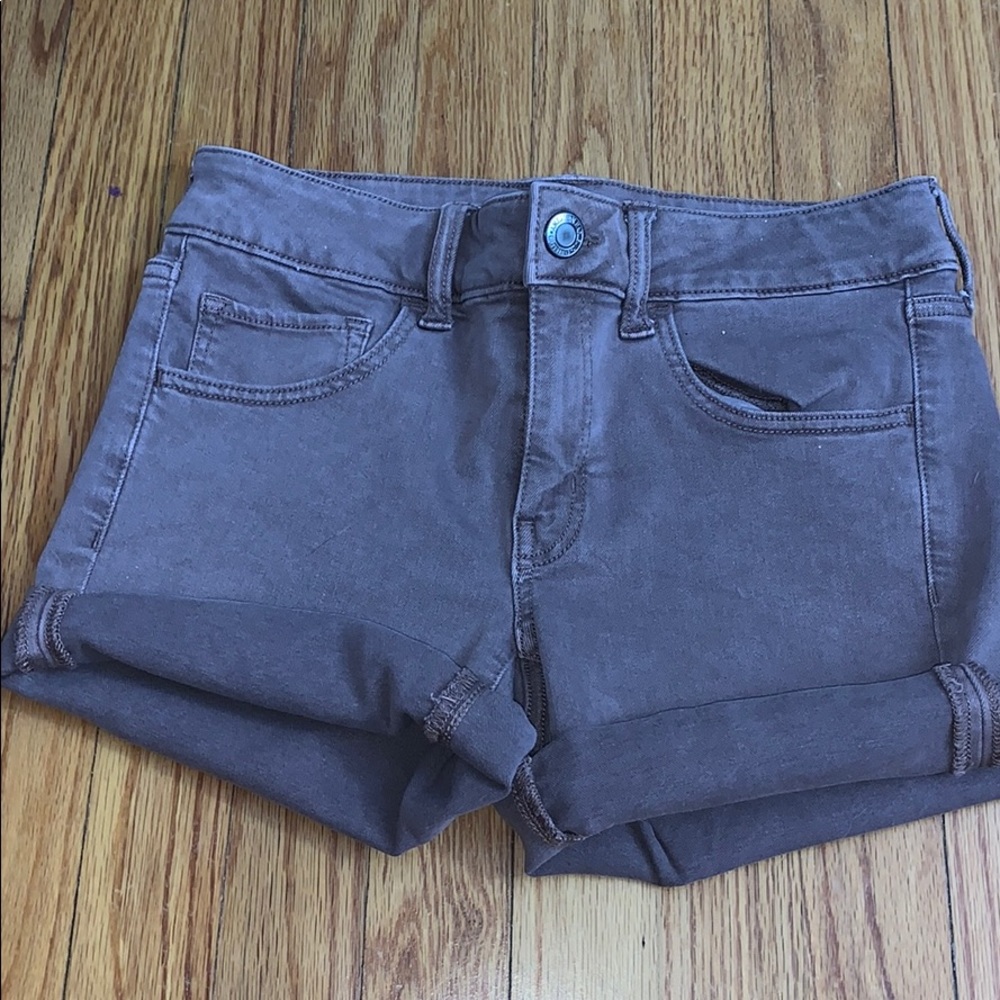 Pink American Eagle Jean Shorts